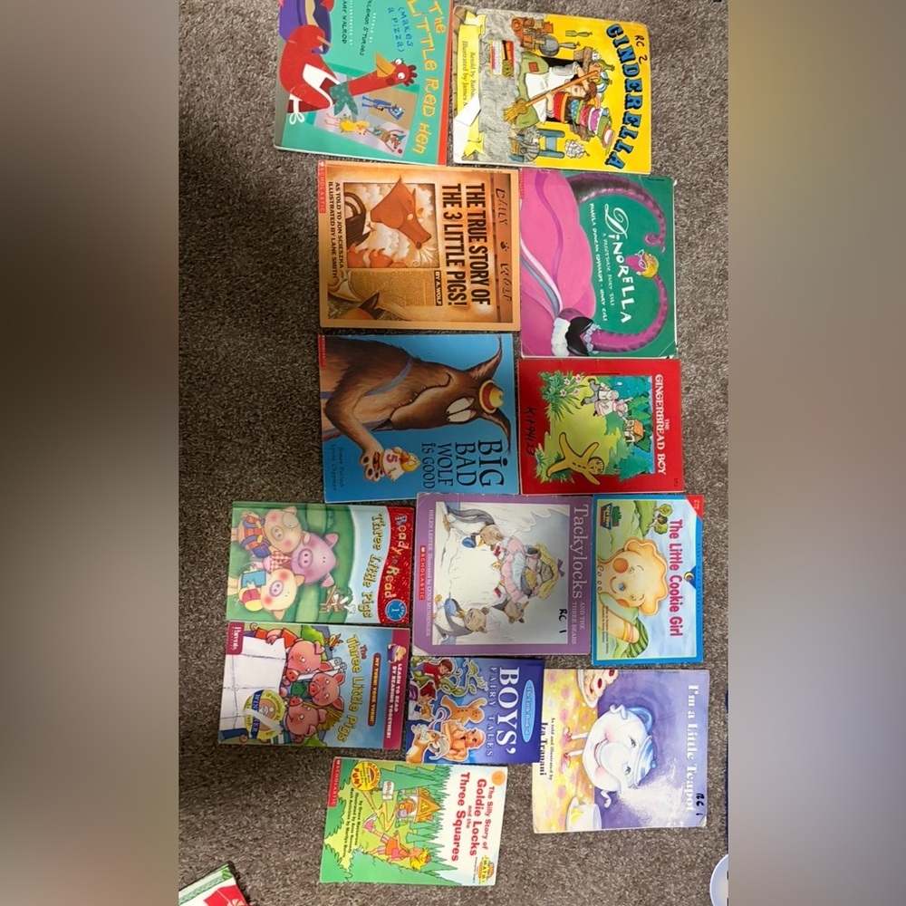 13 FAIRY TALE BOOKS